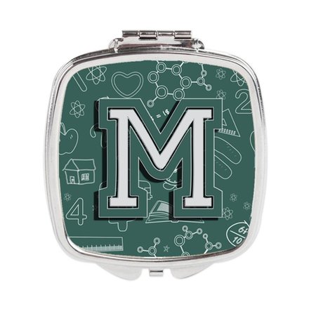 CAROLINES TREASURES Letter M Back to School Initial Compact Mirror CJ2010-MSCM